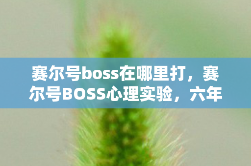 赛尔号boss在哪里打,赛尔号BOSS心理实验,六年沉迷细思极恐,我竟成了被操控的变量 赛尔号boss在哪里打,赛尔号BOSS心理实验,六年沉迷细思极恐,我竟成了被操控的变量