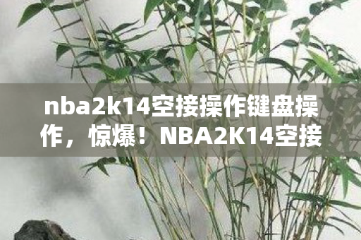 nba2k14空接操作键盘操作，惊爆！NBA2K14空接玩法曾砸500万，隐情曝光让人吓一跳！