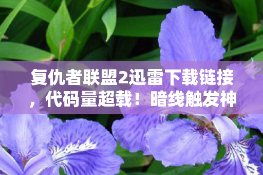 复仇者联盟2迅雷下载链接，代码量超载！暗线触发神经震颤，复仇者联盟2下载后你的头皮正在发麻