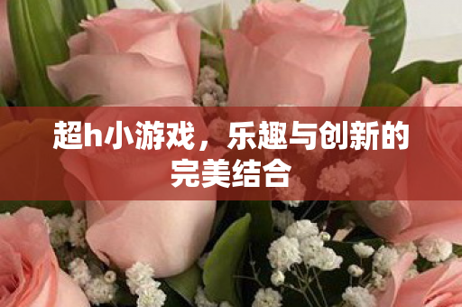 超h小游戏,乐趣与创新的完美结合 超h小游戏,乐趣与创新的完美结合