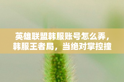 英雄联盟韩服账号怎么弄,韩服王者局,当绝对掌控撞上随机神罚,自由意志在算法深渊中震颤 英雄联盟韩服账号怎么弄,韩服王者局,当绝对掌控撞上随机神罚,自由意志在算法深渊中震颤