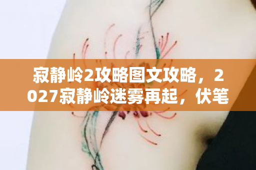 寂静岭2攻略图文攻略，2027寂静岭迷雾再起，伏笔暗藏，回忆翻涌鼻子一酸