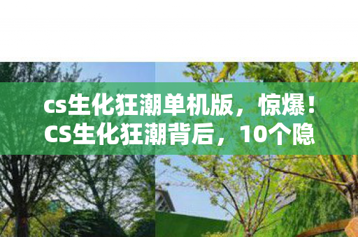 cs生化狂潮单机版，惊爆！CS生化狂潮背后，10个隐藏设计竟藏着如此惊人秘密！