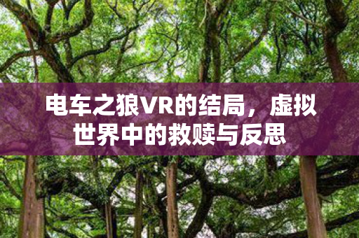 电车之狼VR的结局,虚拟世界中的救赎与反思 电车之狼VR的结局,虚拟世界中的救赎与反思