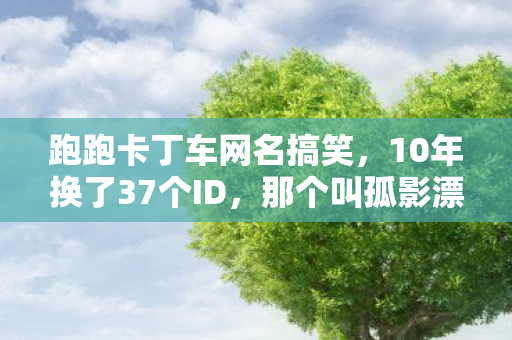 跑跑卡丁车网名搞笑,10年换了37个ID,那个叫孤影漂移者的人,到底在躲什么? 跑跑卡丁车网名搞笑,10年换了37个ID,那个叫孤影漂移者的人,到底在躲什么?