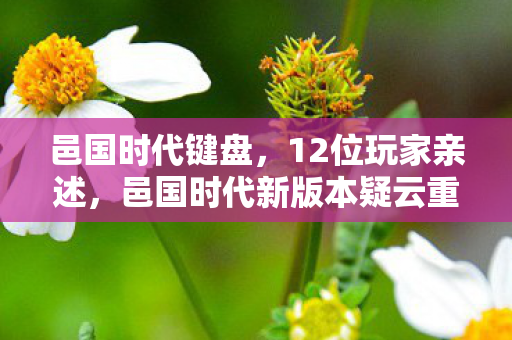 邑国时代键盘,12位玩家亲述,邑国时代新版本疑云重重,策划这波操作让人绷不住! 邑国时代键盘,12位玩家亲述,邑国时代新版本疑云重重,策划这波操作让人绷不住!