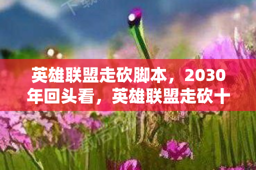 英雄联盟走砍脚本,2030年回头看,英雄联盟走砍十年进化史,竟藏着颠覆认知的真相! 英雄联盟走砍脚本,2030年回头看,英雄联盟走砍十年进化史,竟藏着颠覆认知的真相!