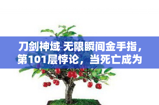 刀剑神域 无限瞬间金手指图片