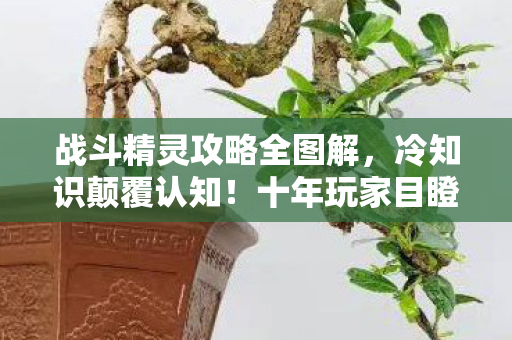 原来我根本不会抓精灵图片
