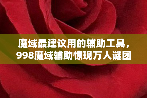 998魔域辅助惊现万人谜团图片