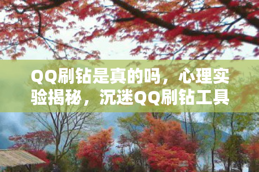 沉迷QQ刷钻工具骗局图片