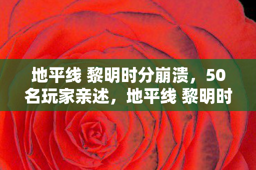 地平线 黎明时分新疑点图片