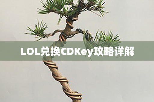 LOL兑换CDKey攻略详解