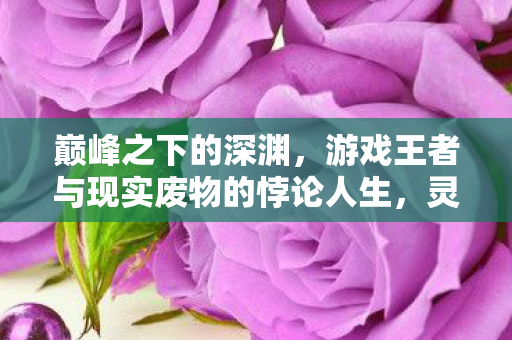 巅峰之下的深渊,游戏王者与现实废物的悖论人生,灵魂震颤的层级之痛 巅峰之下的深渊,游戏王者与现实废物的悖论人生,灵魂震颤的层级之痛