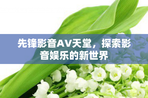先锋影音AV天堂,探索影音娱乐的新世界 先锋影音AV天堂,探索影音娱乐的新世界