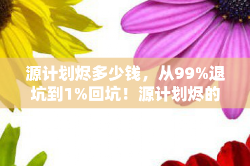 源计划烬多少钱,从99%退坑到1%回坑!源计划烬的3年沉浮,竟藏着这致命真相? 源计划烬多少钱,从99%退坑到1%回坑!源计划烬的3年沉浮,竟藏着这致命真相?