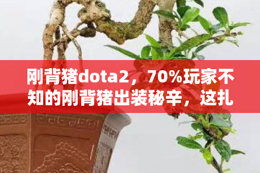 刚背猪dota2，70%玩家不知的刚背猪出装秘辛，这扎心真相让老鸟都沉默！