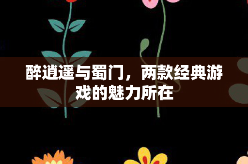 醉逍遥与蜀门,两款经典游戏的魅力所在 醉逍遥与蜀门,两款经典游戏的魅力所在