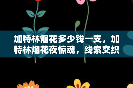 加特林烟花多少钱一支，加特林烟花夜惊魂，线索交织成悬案，毛骨悚然真相待揭