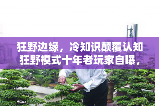 狂野边缘,冷知识颠覆认知狂野模式十年老玩家自曝,这些常识让我目瞪口呆! 狂野边缘,冷知识颠覆认知狂野模式十年老玩家自曝,这些常识让我目瞪口呆!