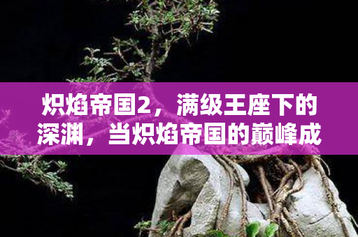 炽焰帝国2，满级王座下的深渊，当炽焰帝国的巅峰成为现实废墟的墓碑