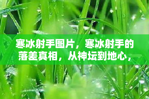 寒冰射手的落差真相图片