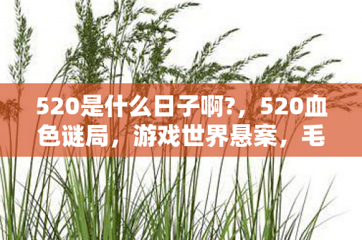 520是什么日子啊图片