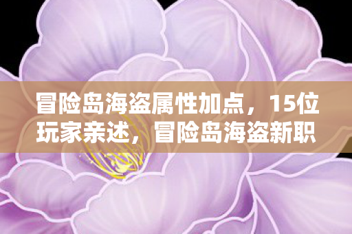 冒险岛海盗新职业疑云图片