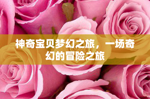 神奇宝贝梦幻之旅，一场奇幻的冒险之旅