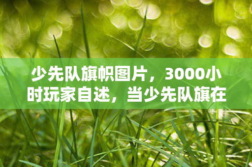 当少先队旗在12款游戏里飘扬图片