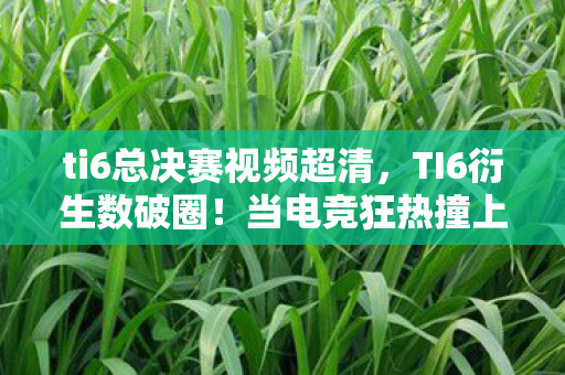 当电竞狂热撞上意想不到的周边宇宙图片
