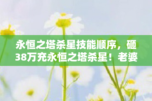 砸38万充永恒之塔杀星图片