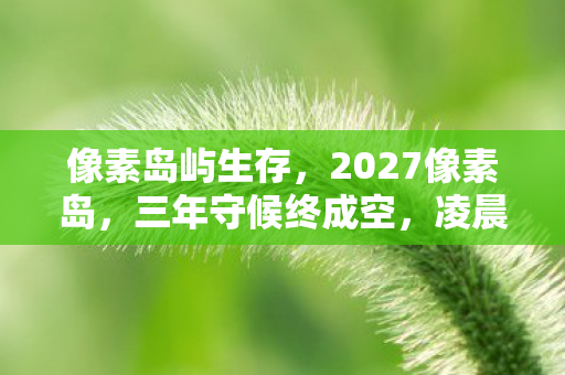凌晨三点的等你鼻子一酸图片