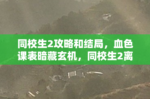 同校生2攻略和结局,血色课表暗藏玄机,同校生2离奇失踪悬案,毛骨悚然真相待解 同校生2攻略和结局,血色课表暗藏玄机,同校生2离奇失踪悬案,毛骨悚然真相待解