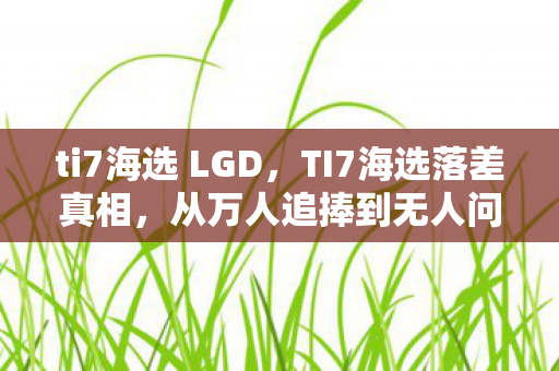 从万人追捧到无人问津图片