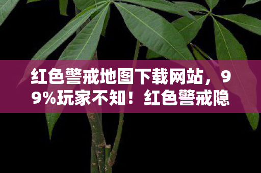 红色警戒隐藏地图数值暗改图片