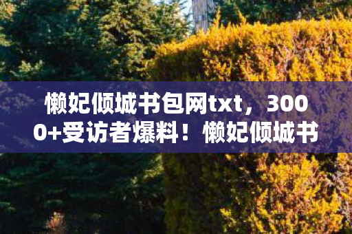 懒妃倾城书包网惊现数据黑洞图片