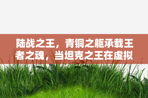 当坦克之王在虚拟战场直面存在主义深渊图片