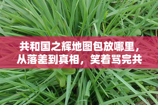 共和国之辉地图包放哪里图片