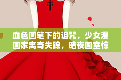 血色画笔下的诅咒，少女漫画家离奇失踪，暗夜画室惊现毛骨悚然悬案