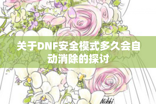 关于DNF安全模式多久会自动消除的探讨 关于DNF安全模式多久会自动消除的探讨