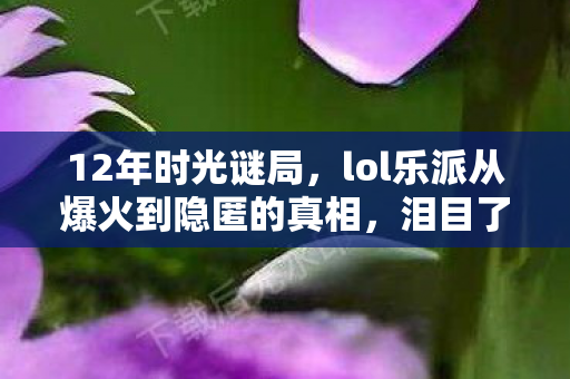lol乐派从爆火到隐匿的真相图片