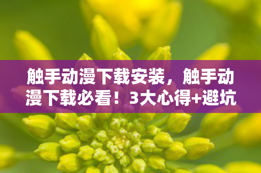 触手动漫下载安装图片