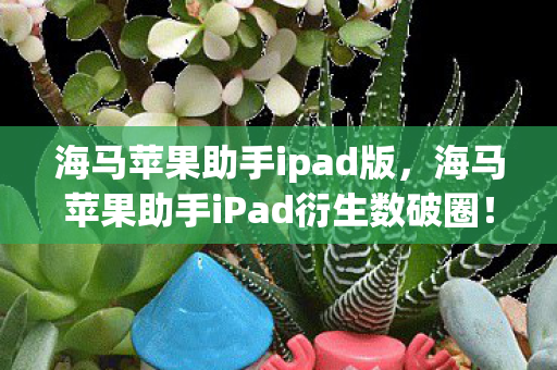 海马苹果助手iPad衍生数破圈图片