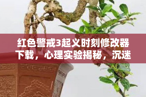 沉迷红色警戒3起义时刻修改器的细思极恐真相图片