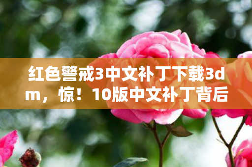红色警戒3中文补丁下载3dm图片