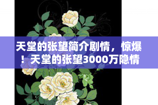 天堂的张望3000万隐情曝光图片