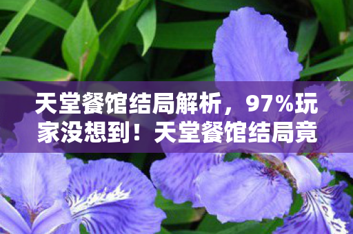 天堂餐馆结局竟因平台差异体验天差地别图片