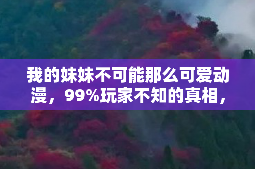 我的妹妹不可能那么可爱动漫图片