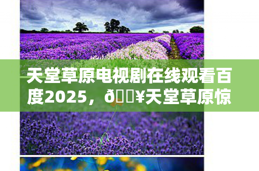 天堂草原电视剧在线观看百度2025图片